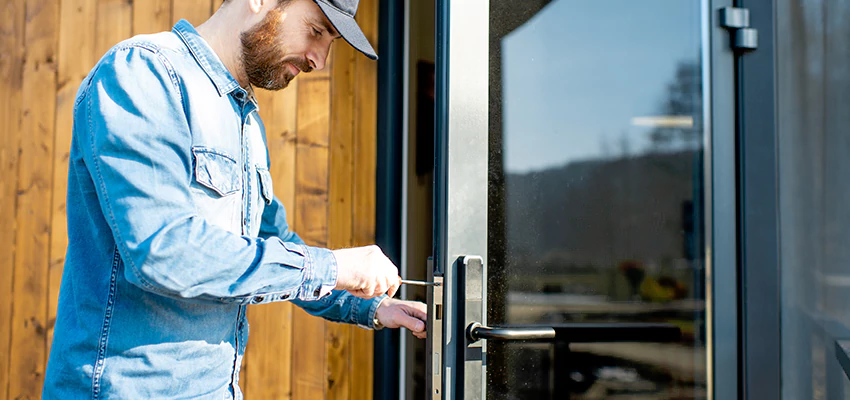 Frameless Glass Storefront Door Locks Replacement in Hollister, CA