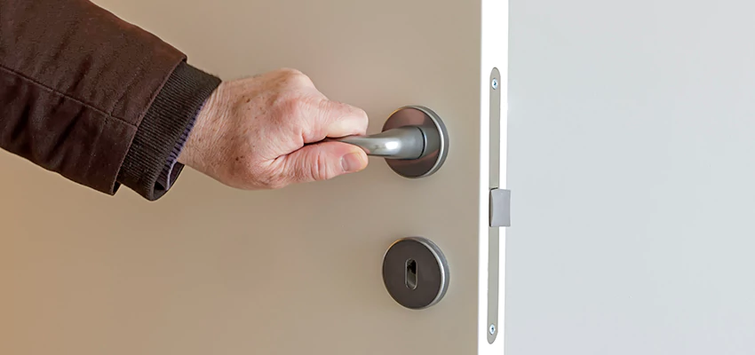 Restroom Locks Privacy Bolt Installation in Hollister, California